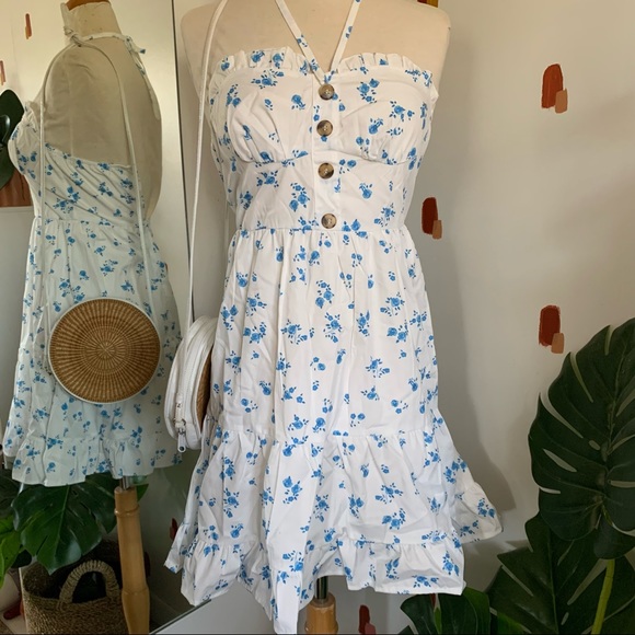 🌸 Floral Summer/Spring Ruffled Dress - Picture 2 of 5